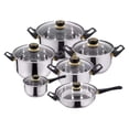 thumbnail image 1 of Batería de Cocina Fraciel 12 pz Acero Inoxidable Fernanda 12 pz Acero Inoxidable, 1 of 2