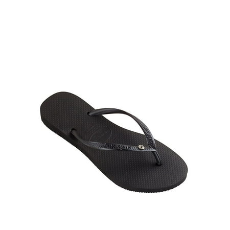 Slim Swarovski Crystal Flip-Flops
