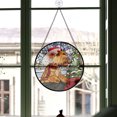 thumbnail image 3 of Airedale Terrier Dog Ornament Christmas 2025 - Airedale Terrier Dog Stained Glass SunCatcher Christmas Decorations, Dog Christmas Gifts for Family, 3 of 4