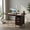 Brown, variant on Demi Bonn Folding Computer Laptop Desk Wheeled Home Office Furniture, Study Writing Table, Brown