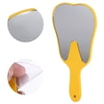 thumbnail image 1 of Espejo de mano Dental aleatorio, espejo de mano con forma de diente Molar con mango para salón de oficina Dental, peluquería y belleza, 1 of 8