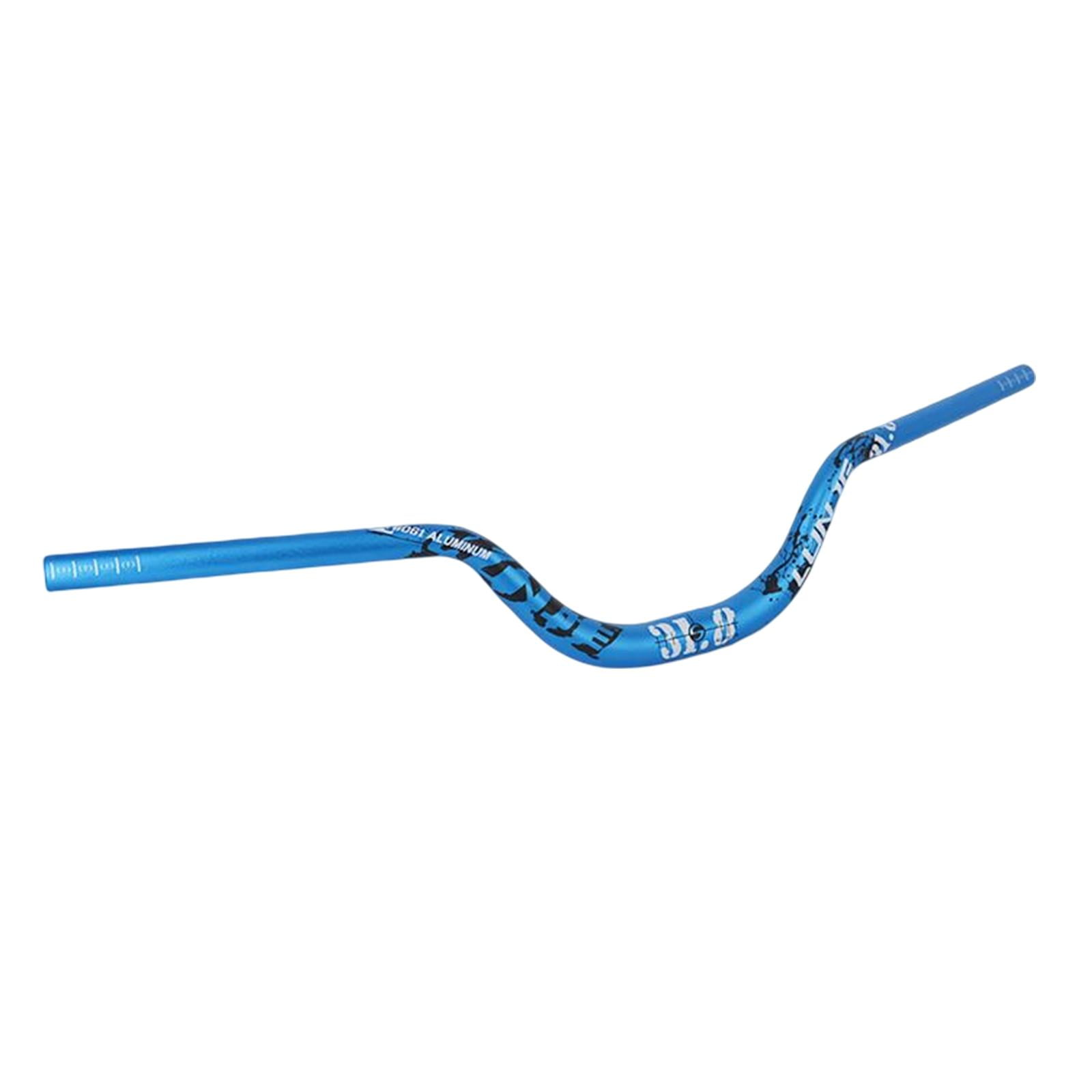 Road Bike Handlebar Down Hill Riser Handle Bar BMX Handlebars Parts Blue 720mm Walmart