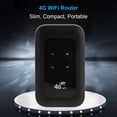 thumbnail image 3 of 4G LTE Mobile Hotspot, 3G 4G de Alta Velocidad Multifuncional 4G Móvil Wifi Hotspot 150Mbps Con Ranura de Tarjeta Sim para Asia para Automóvil, 3 of 7