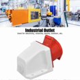 thumbnail image 3 of Heavy-Duty Power Socket CEE Red Brass Surface Mount IP44 220-380V 240-415V, 3 of 5