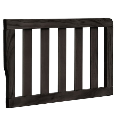 UPC: 0693892468401 | Dream On Me Convertible Crib Toddler Guard Rail in Charcoal Gray Converts Cribs to Toddler Beds