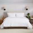 thumbnail image 4 of Great Bay Home Crushed Microfiber Reversible Reversible Quilt Set With Shams  (King, White), 4 of 6