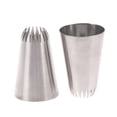 thumbnail image 6 of D66 #18 Open Star Icing Nozzle Piping Tip Stainless Steel Cake Decorating Ti WA, 6 of 10