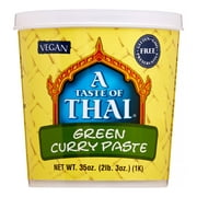 A Taste Of Thai Green Curry Paste, 35 Oz