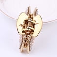 thumbnail image 4 of Vjnyvs 2PCS Glitter Rhinestone Hair Claws Clips For Women Alloy Hairpins Crab Clamp Horsetail Grab Clip Fashion Hair Accessories, 4 of 7
