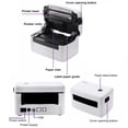 thumbnail image 3 of HOP-HQ450 Direct Thermal Label Printer with USB & Bluetooth Connectivity, 37-123mm Label Width, 6.0 inch/Sec Speed, 203 DPI Resolution, Supports 1D/2D Barcodes & Multiple Label Types, U Disk, 3 of 6