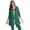 Green Multi Bias Stripe, variant on Plus Size 7-Day Layered 2-In-1 Tunic