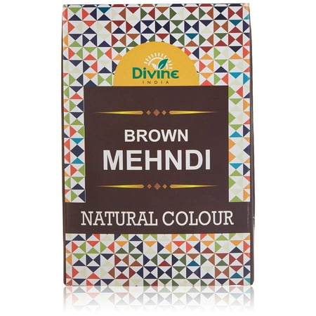 Divine India Brown Henna, 100g (Best Henna In India)