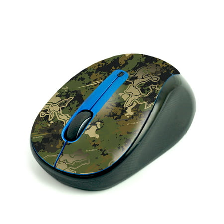 MightySkins Skin for Logitech M510 Wireless Mouse - Artic Camo | Protective, Durable, and Unique Vinyl Decal wrap cover | Easy To Apply, Remove, and Change Styles | Made in the (Best Way To Remove Mice)