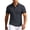 Dark Gray#20227BB, variant on Hearthz Textured Knit Men’s Polo Shirts Button Men's Short-Sleeve Shirt Collared Casual Work T Shirts Black XXXL