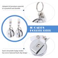 thumbnail image 4 of Shisuyan 2Pack Retractable Card Holder Badge Reel ID Cards Holder for Hospital Use, 4 of 9