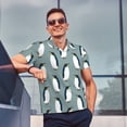 thumbnail image 4 of Balery Penguin Camisa Polo de Hombre con Estampado, de Manga Corta y Tejido Medio, Camisa Tipo Golf Polo-Small, 4 of 6