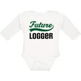 thumbnail image 3 of Inktastic Logging Future Logger Boys Long Sleeve Baby Bodysuit, 3 of 5