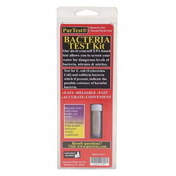 PURTEST 77700 Water Test Kit,Coliform Bacteria