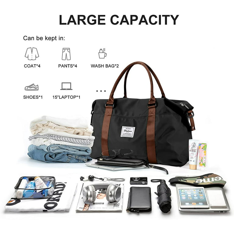 Sport Duffle Bag Travel Bag Large Gym Tote Bag For Women Weekender
