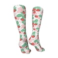 thumbnail image 3 of Kdxio Strawberry Funny Silky Novelty Funky Long Knee High Socks Soft 3D Print Cosplay Crazy Stockings for Men Women, 3 of 8