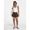 thumbnail image 2 of No Boundaries Smocked Waist Shorts, 2’’ Inseam, Women's XXS-XXL, 2 of 5