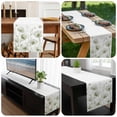 thumbnail image 6 of Sage Green Spring Floral Table Runner 48 Inches Long, Summer Botanical Watercolor Vintage Kitchen Coffee Dining Table Decoration for Home Party Birthday Wedding Home Decor 13x48 Inches, 6 of 8