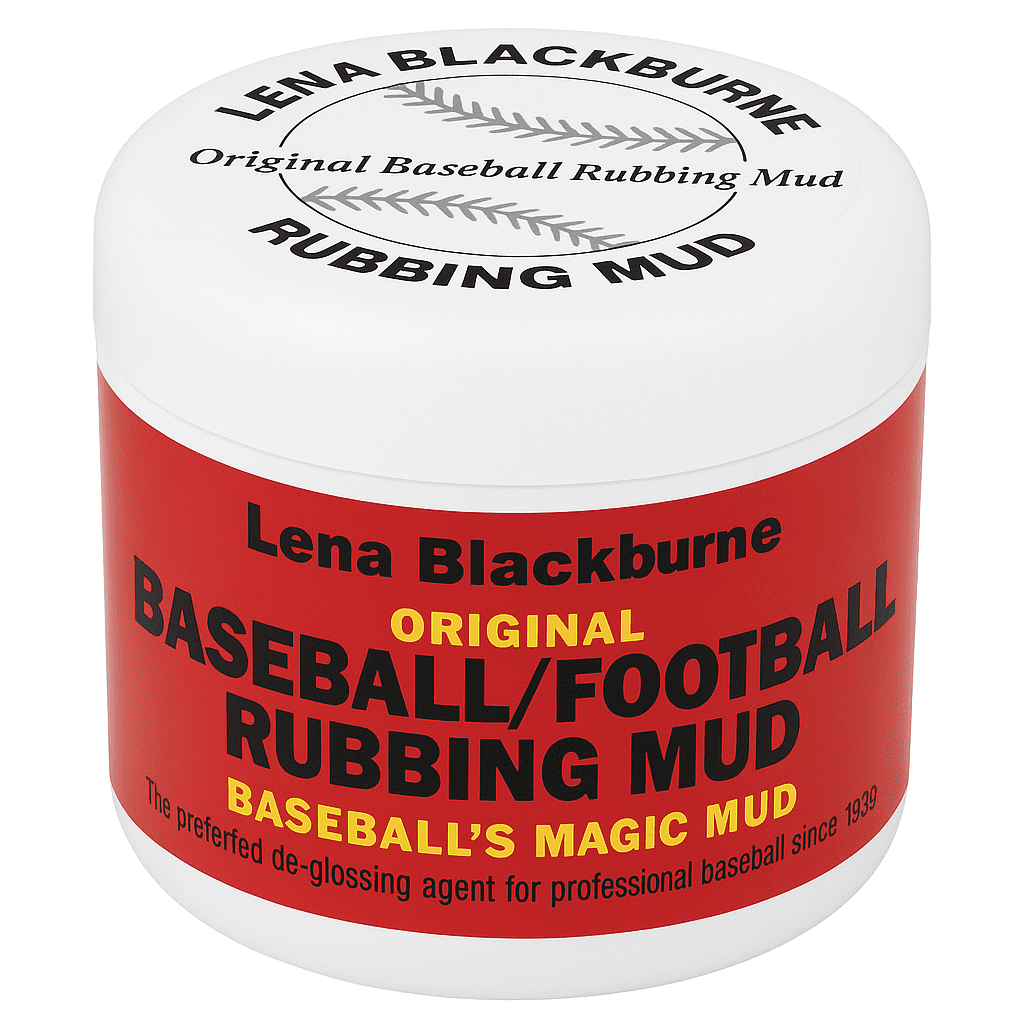 Lena Blackburne Baseball Football Prep Rubbing Mud, Works for Prepping Leather & Synthetic Athletic Balls