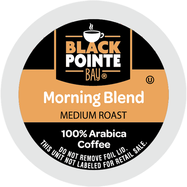 Black Pointe Bay Morning Blend KCup Coffee Pods, Light Roast, 80 Count