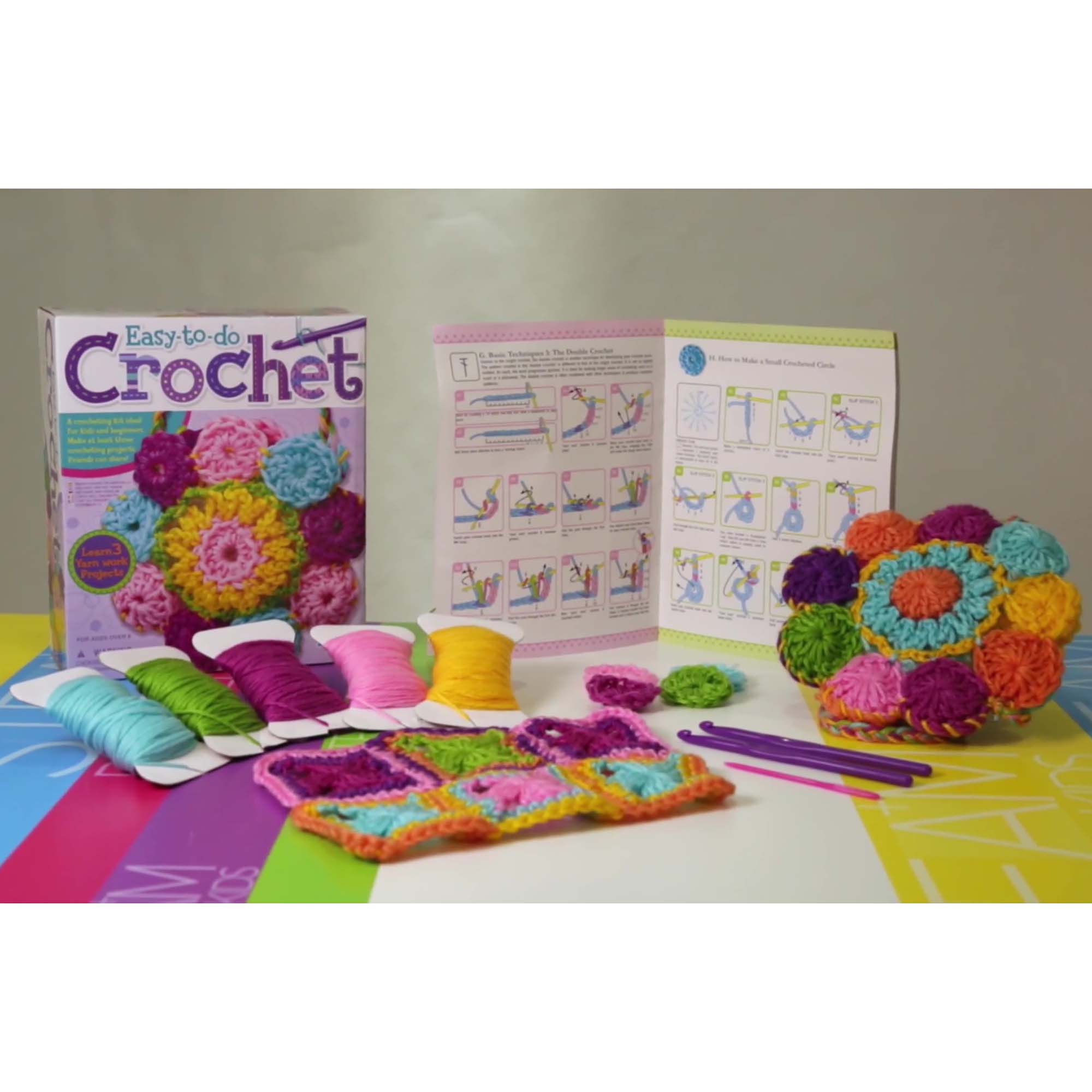 4M Easy-To-Do Crochet Kit for Kids Ages 8+ photo 7