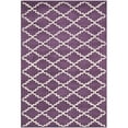 thumbnail image 4 of SAFAVIEH Chatham Howard Geometric Wool Area Rug, Purple/Ivory, 2' x 3', 4 of 10