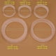 thumbnail image 1 of Car Speaker Spacer Rings: Car Speaker Adapter Bracket - Acrylic Spacer - Enhances Audio Experience For Multiple Vehicle Models, 1 of 3