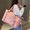Pink, variant on VANLOFE Shoulder Pack/Handbag Expandable Gym Bags, Duffle Bags For Sports And Weekend Travel, Large Capacity Lightweight Overnight Bags For Men And Women, Travel Duffel Bags, Sports Tote Bag