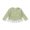 Green, variant on NEBWOAK Girls Drop Shoulder Long Sleeve Top Casual Stretchy Rib Knit Bow Pullover Shirt with Ruffle Lace Hem,Size 3-4T