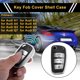 thumbnail image 2 of Funda de llave de coche TPU tono plateado única para Audi A1, Audi A3, Audi A4, funda de control remoto de 3 botones, 2 of 6