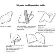 thumbnail image 5 of ShenMo 1pcs 3D Origami Paper Model DIY Paper Art Craft Kit Cartoon Animal Paper Craft Puzzle Handmade Educational Toy,Green, 5 of 5