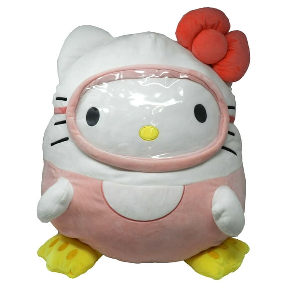 Squishmallows 20 inch Hello Kitty Pink Scuba Stuffed Plush