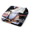 thumbnail image 2 of Black Clover Blanket, Super Soft Throw Blanket For Bed Sofa Couch, Cozy Flannel Blanket For Bedroom Livingroom, 40"X30", 2 of 9