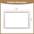 thumbnail image 4 of Plastic Q Snap Frame for Cross Stitch Square Design, Easy Assembly, Perfect for Embroidery, Quilting, Needlepoint, Silk Painting, 4 of 5