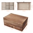 thumbnail image 5 of Jewelry Box Jewrlry Organizer, Wooden Jewelry Boxes for Women Jewelry Box for Girls, Gift Jewelry Box with Drawer and Mirror, 5 of 6