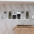 thumbnail image 2 of ADDHAT Stainless Steel Narrow Wall Shelf Silver Kitchen Spice Rack for Wall Mount, 2 of 7