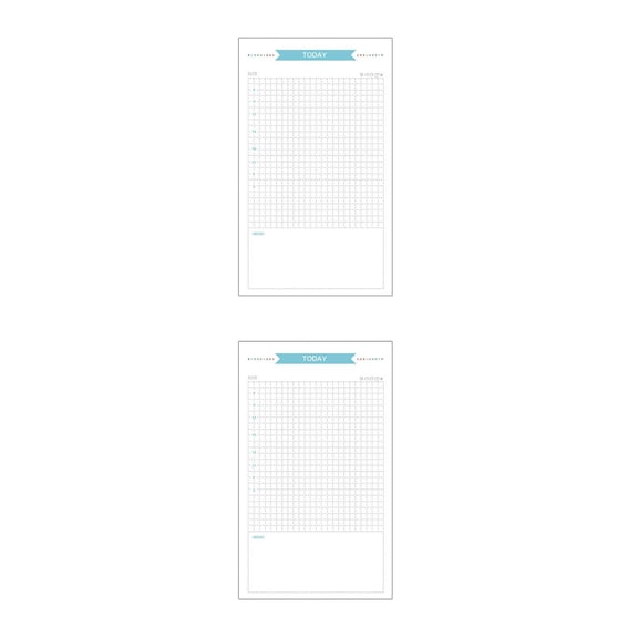 MLINS 2 Pieces Refillable Notebooks Paper Refills -hole