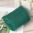 thumbnail image 2 of Rollo de cinta de arpillera de yute 2M para decoración navideña (verde oscuro), 2 of 5