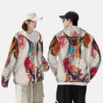 thumbnail image 4 of Lsque Colorful Dachshund Art UPF 50+ Lightweight Sun Protection Men's Women's Long Sleeve Shirt, Hoodie Performance -XX-Large, 4 of 9