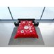 thumbnail image 4 of Navidad Juego de Funda Nórdica y Almohadas de Navidad Ropa de Cama Roja Funda de edredón, 4 of 4