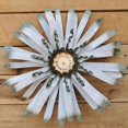 thumbnail image 2 of Esculturas de pared de flores de metal, decoración artística de metal para colgar en la pared, regalo para familiares, amigos y vecinos, 23 cm, 2 of 6