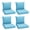 Lake Blue, variant on Mvpipi Outdoor Chair Cushions Set of 4, 24 x 24 Inch Patio Furniture Cushions with Splash-Proof Covers, Outdoor Cushions for Patio Furniture Replacement,Khaki