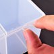 thumbnail image 4 of Caja De Almacenamiento Transparente Con Tapa Para Bastoncillos De Algodón, Hisopos Y Brus, 4 of 5