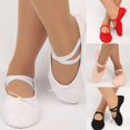 thumbnail image 2 of Adult Child Girls Professional Ballet Pointe Shoes Canvas Dance Toe Shoes, 2 of 3
