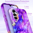 thumbnail image 4 of CASEFIV for Samsung Galaxy A16 5G Case,Shockproof Rugged Military Grade Drop Protection,Heavy Duty Cell Phone Cover for Galaxy A16 5G,Deep Purple, 4 of 5
