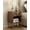 Walnut Brown, variant on Night Stand,Bed Side Table Modern Nightstand Boho with Storage Drawer Side End Table for Bedroom,Living Room,Office,White